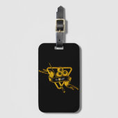 Étiquette À Bagage L'expérience élève la compétence à chaque match (Devant Vertical)