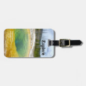 Étiquette À Bagage L'explorez (Yellowstone N.P.) (Devant horizontal)