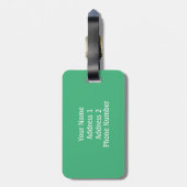 Étiquette À Bagage L'explorez (Yellowstone N.P.) (Dos Vertical)