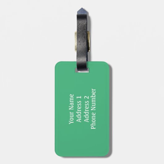 Étiquette À Bagage L'explorez (Yellowstone N.P.) (Dos Vertical)