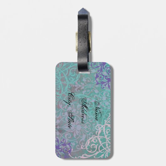 Étiquette À Bagage Lhasa élégante Apso (Dos Vertical)