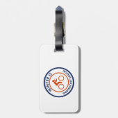 Étiquette À Bagage L'Hiver Est Snot Rocket Saison Cyclisme (Dos Vertical)