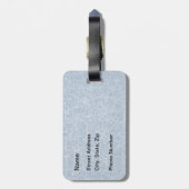 Étiquette À Bagage L'hockey est la vie (Dos Vertical)