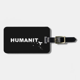 Étiquette À Bagage L'humanité s'effondre