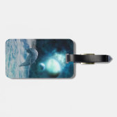 Étiquette À Bagage Liberté Des Dauphins (Dos horizontal)