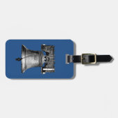 Étiquette À Bagage Liberty Bell, 19ème siècle (Devant horizontal)