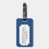 Étiquette À Bagage Liberty Bell, 19ème siècle (Dos Vertical)