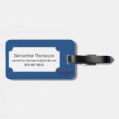 Étiquette À Bagage Liberty Bell, 19ème siècle (Dos horizontal)