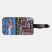 Étiquette À Bagage Liberty State Park - Jet Ski dans le bassin du can (Dos horizontal)