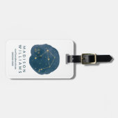 Étiquette À Bagage Libra (Devant horizontal)