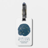 Étiquette À Bagage Libra (Dos Vertical)