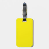 Étiquette À Bagage Licence de chant karaoké (Dos Vertical)