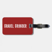 Étiquette À Bagage Lien de chaîne de broyeur de gravier (Dos horizontal)