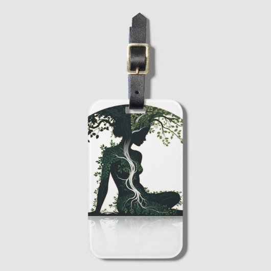 Étiquette À Bagage Life & Growth (Devant Vertical)