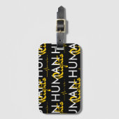 Étiquette À Bagage Lifeline to Human Rights (Devant Vertical)