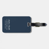 Étiquette À Bagage Ligne titanique d'étoile de SceneWhite (Dos horizontal)