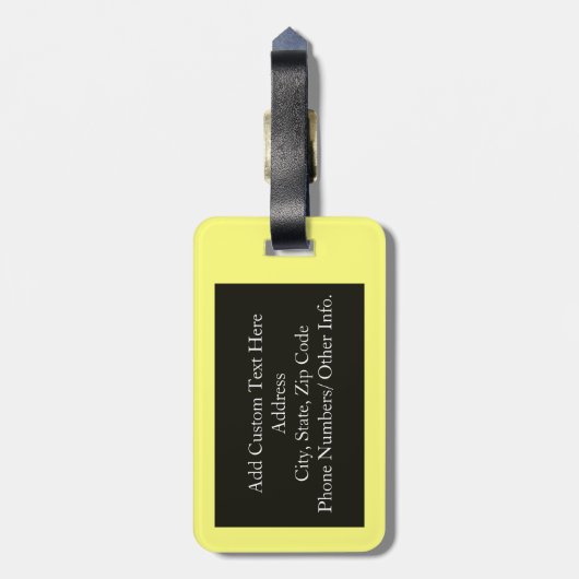 Étiquette À Bagage Lil Bro (Dos Vertical)