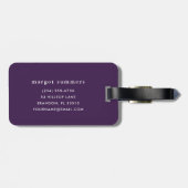 Étiquette À Bagage Lilacs dans une fenêtre | Mary Cassatt (Dos horizontal)