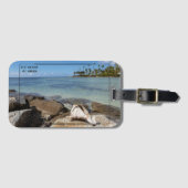 Étiquette À Bagage L'île d'Aruba (Devant Horizontal)