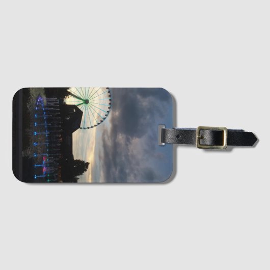 Étiquette À Bagage L'île de Pigeon Forge (Devant Horizontal)