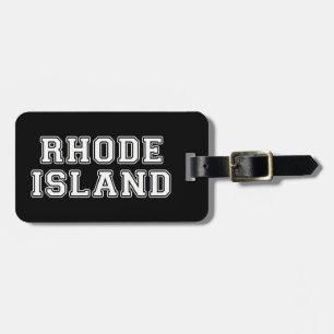 Étiquette À Bagage L'île Rhode