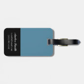 Étiquette À Bagage L'île volcanique 2008 (Dos horizontal)