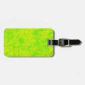 Étiquette À Bagage Lime de citron (Devant horizontal)