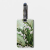 ÉTIQUETTE À BAGAGE LIMITE DE LA VALLÉE PERSONNALISÉE (Dos Vertical)