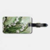 ÉTIQUETTE À BAGAGE LIMITE DE LA VALLÉE PERSONNALISÉE (Dos horizontal)