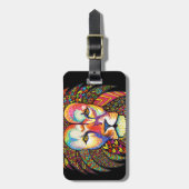 Étiquette À Bagage Lion (Devant Vertical)