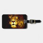 Étiquette À Bagage Lion (Devant horizontal)