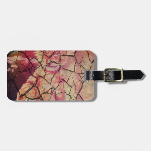 Étiquette À Bagage Lion Elégant Terre : Hakuna Matata Design textuel (Devant horizontal)