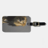 Étiquette À Bagage Lion hurlant (Devant horizontal)