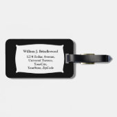 Étiquette À Bagage Lion la Lion-Personnalisation (Dos horizontal)