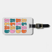 Étiquette À Bagage Lire Lire Lire Lire Lire Lire Lire Lire Lire LLire (Devant horizontal)