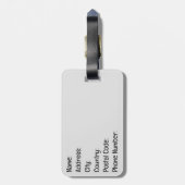 Étiquette À Bagage Lire Lire Lire Lire Lire Lire Lire Lire Lire LLire (Dos Vertical)