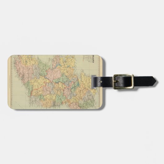 Étiquette À Bagage L'Irlande (Devant horizontal)