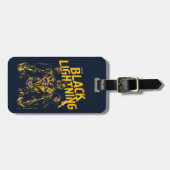 Étiquette À Bagage Lit - Feu Noir (Devant horizontal)