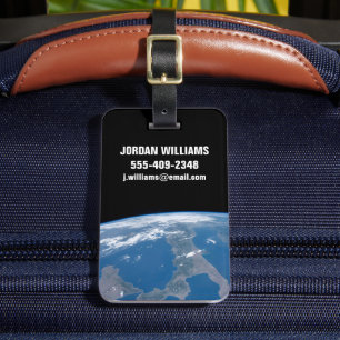 Étiquette À Bagage L'Italie Et Sa Sicile.