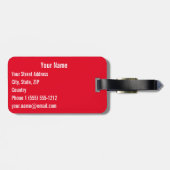 Étiquette À Bagage L'Italie | la tour penchée de Pise (Dos horizontal)