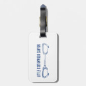 Étiquette À Bagage Little Cottonwood Canyon Escalade Quickdraw (Dos Vertical)