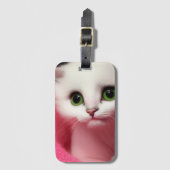 Étiquette À Bagage Little Kitten (Devant Vertical)