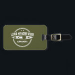 Étiquette À Bagage Little Missouri River Arkansas Kayak<br><div class="desc">La rivière Little Missouri commence dans l'ouest de l'Arkansas,  au sud-est de Mena,  et traverse librement les montagnes Ouachita et les zones pittoresques de la forêt nationale Ouachita,  qui comprennent les chutes Little Missouri et les aires de loisirs Albert Pike.</div>