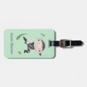 Étiquette À Bagage Little Ninja Warrior - Ajouter un nom personnalisé (Devant horizontal)