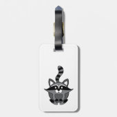 Étiquette À Bagage Little Raccoon (Dos Vertical)