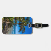 Étiquette À Bagage Littoral tropical (Devant horizontal)