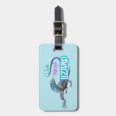 Étiquette À Bagage Live Laugh Lizard (Devant Vertical)