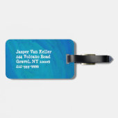 Étiquette À Bagage Livre Wagon (Dos horizontal)