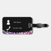 Étiquette À Bagage Lizard (Dos horizontal)