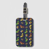 Étiquette À Bagage Lizard Lounge (Devant Vertical)